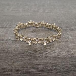 Gold Floral Bracelet